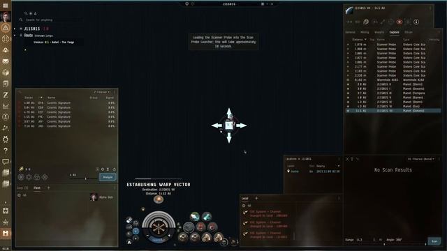 EVE ONLINE - Wormhole Exploration And The Wormhole Police