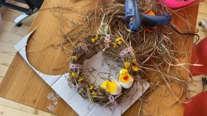 Венок на Пасху своими руками с детьми