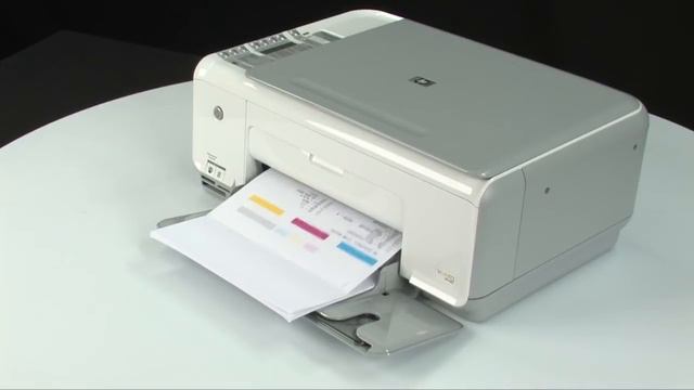 Printing a Test Page | HP Photosmart C3180 All-in-One Printer | HP смотреть онлайн