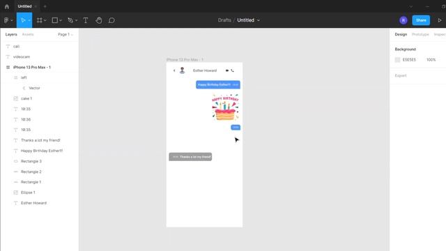 Chat UI in Figma using UI/UX смотреть онлайн