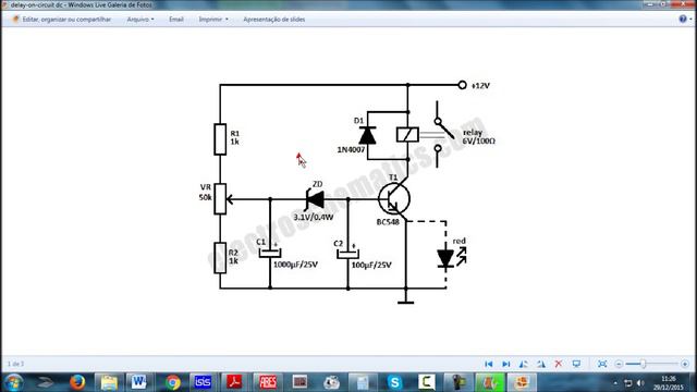 Proteus 2 montagem do circuito timer delay 1 смотреть онлайн