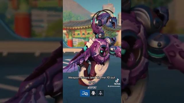 New Overwatch Summer Skin Mermaid Symmetra #overwatch #summer #symmetra смотреть онлайн