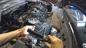 Течь масла из вакуумного насоса XC60, XC70 P3