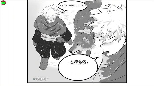 Bkdk Winter AU | My Hero Academia Comic Dub
