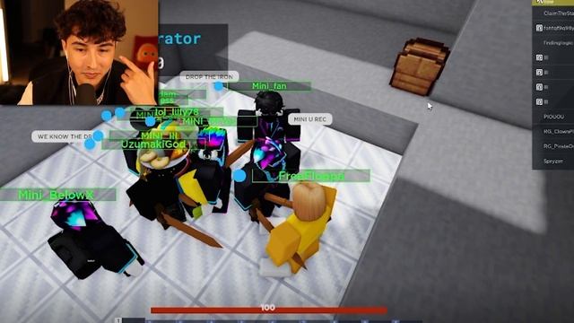So I Was In Tanqrs Roblox BedWars Video... смотреть онлайн