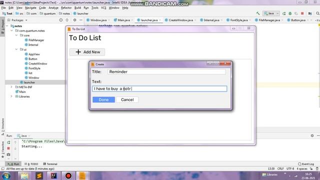 How to make to do list app in java смотреть онлайн