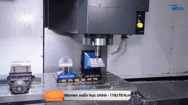KF5600II 12000RPM  Hyundai Wia  Trung Tâm Phay Đứng Chính Xác