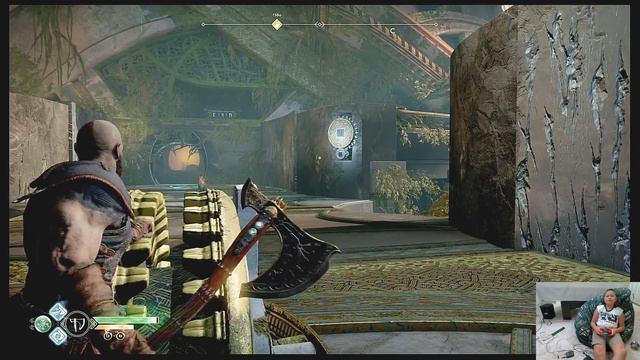 Прохождение God Of War 4 - сражение с тёмными эльфами смотреть онлайн