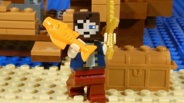 LEGO MINECRAFT - THE PIRATE SHIP ADVENTURE - 21152 смотреть онлайн