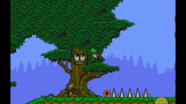 Let's Play Superfrog, cz 1 - Magic Woods (1-1, 1-2) смотреть онлайн