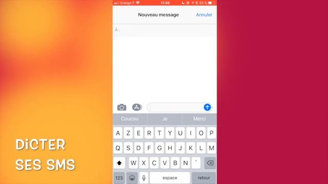Utiliser la dictée sur iPhone et iPad : SMS, messages, mails, notes... смотреть онлайн