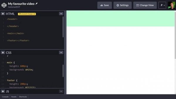 Web coding basics 1 - HTML with Codepen