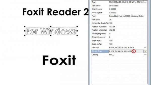 Foxit PDF Editor Basic Features
