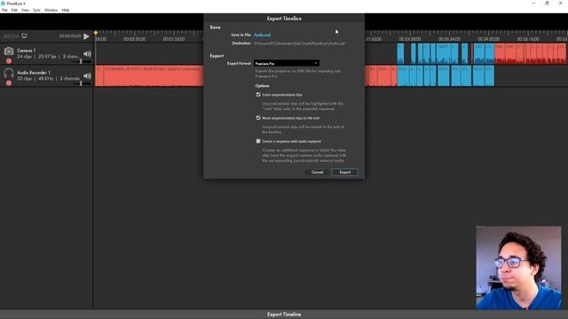 Como Sincronizar Áudio e Vídeo AUTOMÁTICO com PLURAL EYES смотреть онлайн