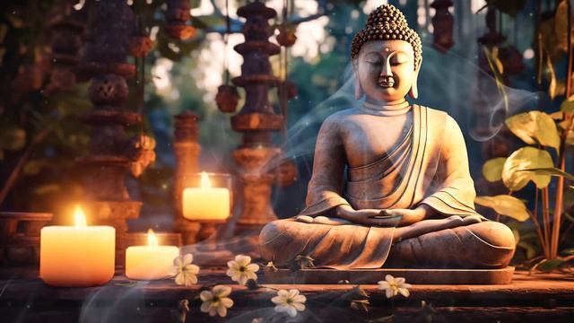 Buddha Music: Remove All The Negative Energy, Sound Healing For Relax, Stop Overthinking, Meditatio