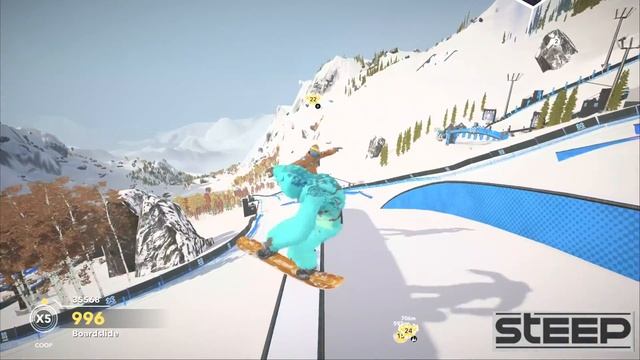 (PS5 4K) Riders Republic vs STEEP Skiing/Snowboarding Gameplay Comparison смотреть онлайн