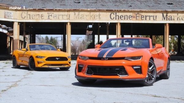 Chevy Camaro SS Vs. Ford Mustang GT: Top-Down Tussle