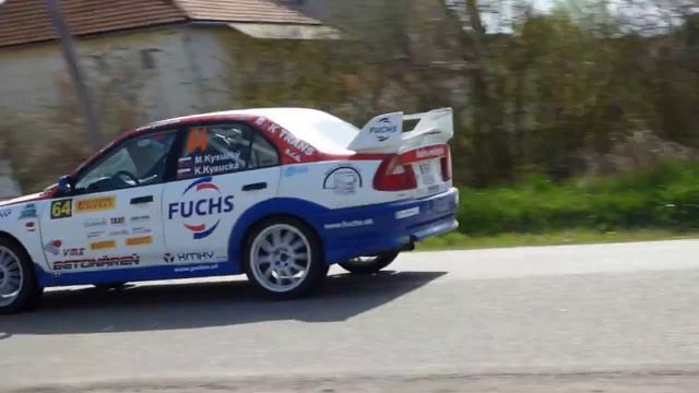EGER RALLY 2016- Mitsubishi Lancer Evo VI č.64 Kysucký, Maroš skok jump смотреть онлайн