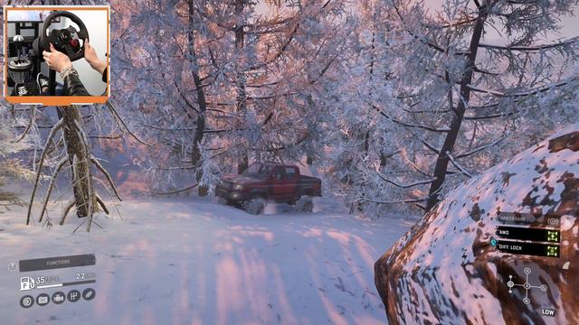 Amur, Russia | Exploring Urska River, part 2 | SnowRunner - New Frontiers (Season 4) | Logitech G29 смотреть онлайн