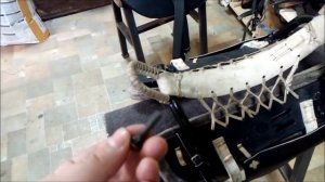 Заклёпки и болты на ленчике для Казачьего седла