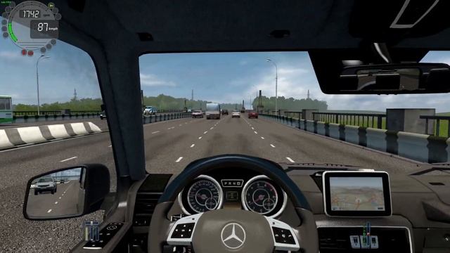 City Car Driving Mercedes-Benz G65 AMG смотреть онлайн