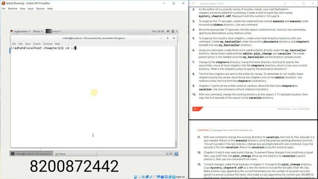 #red hat Red Hat Chepter-2(LAB) Command Based With Oracle Virtual Machine See Full Video смотреть онлайн