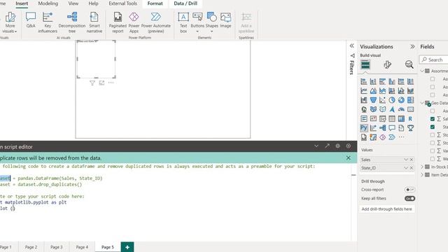 Python in Power BI смотреть онлайн