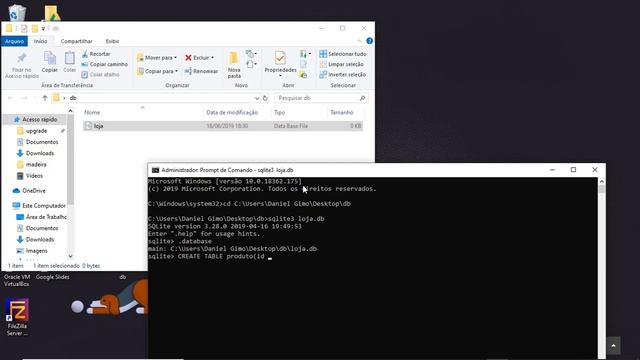 Curso de SQLITE: Criação de Banco de dados e tabela no SQLITE смотреть онлайн