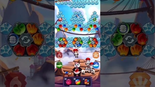 How to knock out Level 1835 | Panda Pop | #PandaMyLove смотреть онлайн