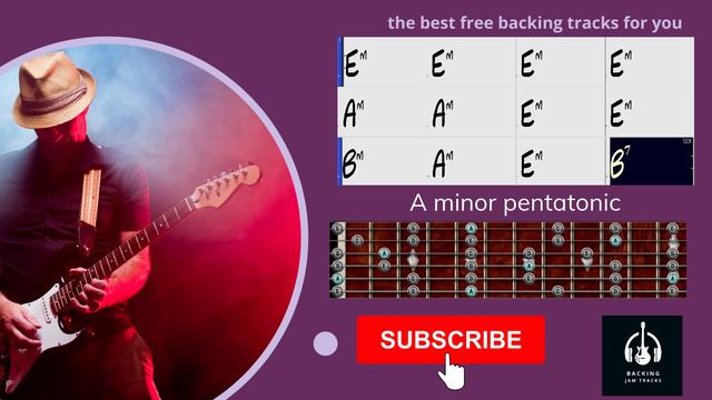 E Minor Blues Backing Track - Best Backing Jam Tracks - 12 bar blues e minor pentatonic смотреть онлайн