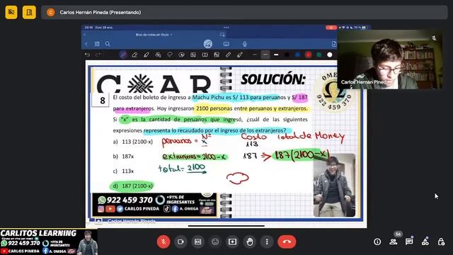 TODOS LOS TIPOS DE EJERCICIOS COAR 2024| ADMISIÓN 2024 TEMAS ACTUALIZADOS смотреть онлайн