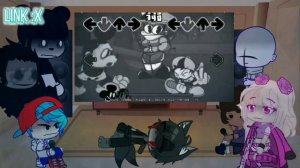 FNF Mod Characters Reacts Unknown Suffering Reanimated Remix, Mickey Mouse (Wednesday Infidelity)