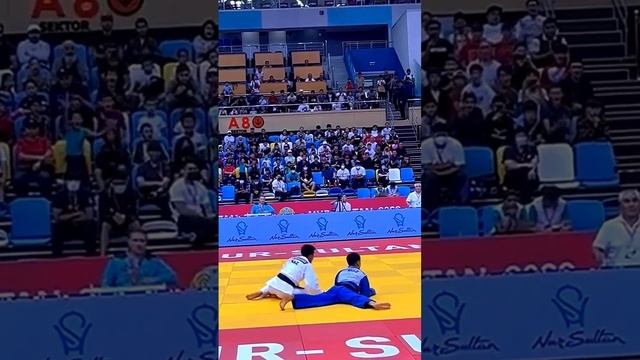 KYRGYZBAYEV Gusman (KAZ) Bronze medal, judo world, Asian Senior Championships 2022 смотреть онлайн