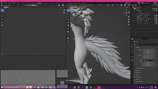 Unity Blender - Adding A Different Tail To Your Avatar! (Nardo) смотреть онлайн
