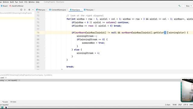 Java Programming - Connect 4 - Part 2 смотреть онлайн