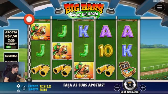 TESTEI O NOVO *BIG BASS DAY AT THE RACES!*