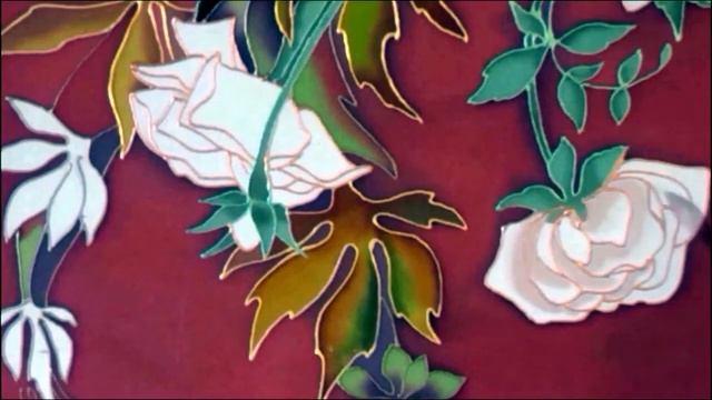 Осенние розы на шёлке, музыка Олег Сапегин,художник Светлан Крашенинникова