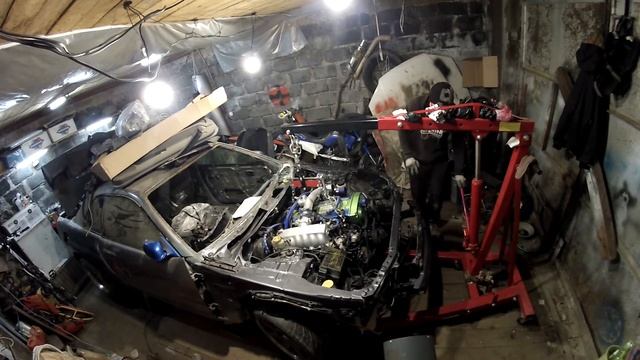 SKYLINE R-34 (установка двигателя RB25DET)