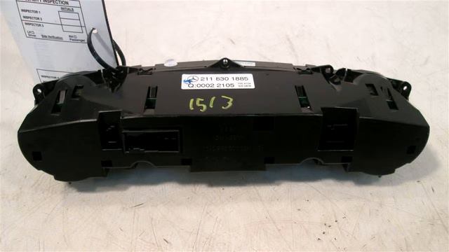 2006 Mercedes E350 Temperature Climate/AC Heater Control 2118301885 211TYPE - Mbiparts.com Us... OE