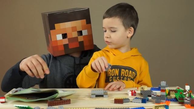 Lego Minecraft Crafting Box 21116 Верстак - Видео для Детей на русском - Лего Майнкрафт смотреть онлайн