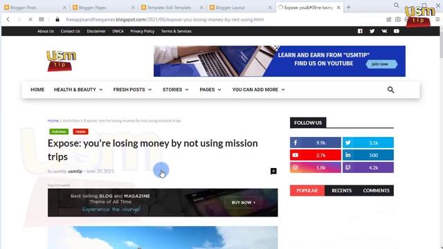 How to# Edit or #Customize NewsPaper X Theme for #Blogger| #Newspaper X Blogger #Theme Customizatio смотреть онлайн