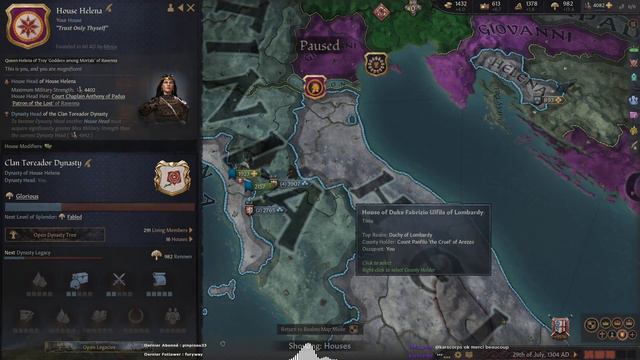 [FR] Crusader Kings 3 : Princes of Darkness (Mod Vampires) - Hélène de Troie - Rediff Épisode 25 смотреть онлайн