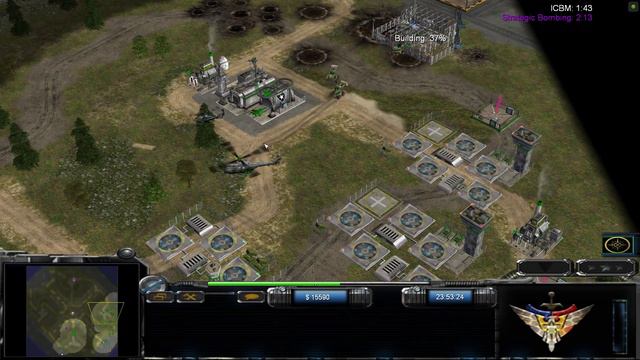 Command & Conquer Generals Contra 009 FP3 FFA USA Air Force смотреть онлайн