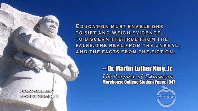 The Purpose of Education - Dr. Martin Luther King, Jr. смотреть онлайн