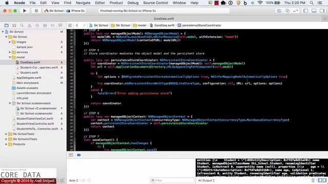 Mastering iOS Core Data with Swift: Model Version and Lightweight Migration смотреть онлайн