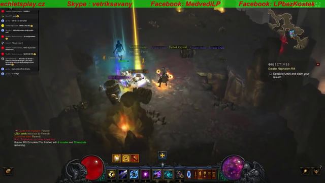 Diablo III: Reaper of Souls - Dávní přátelé [#91 Livestream záznam] PC Gameplay česky | HD/720p смотреть онлайн