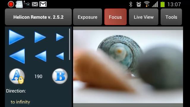 Helicon Remote for Android смотреть онлайн