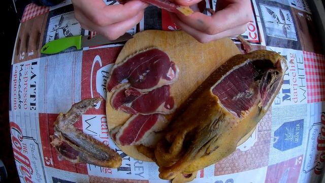 Вяленая утка ,Такая ли она вкусная как говорят? сыровяленое мясо по домашнему