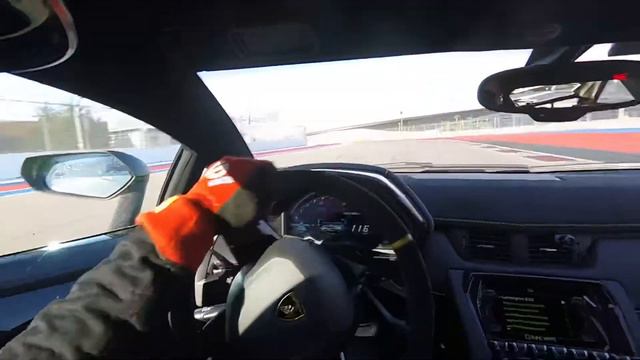 Lamborghini Aventador SVJ Test Lap SochiAutodrom