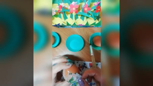 Декупаж Пасхальные яйца смотреть онлайн